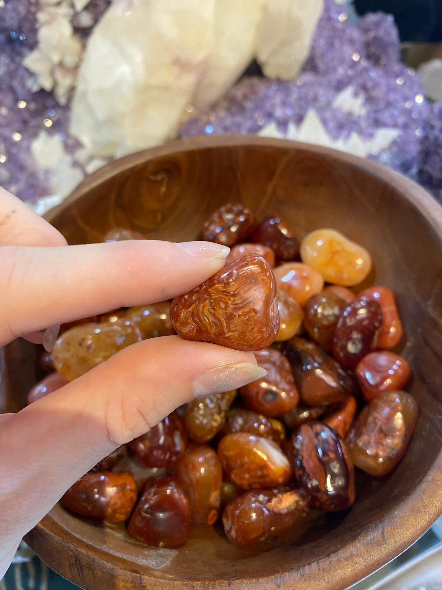 Carnelian Tumbled Stone