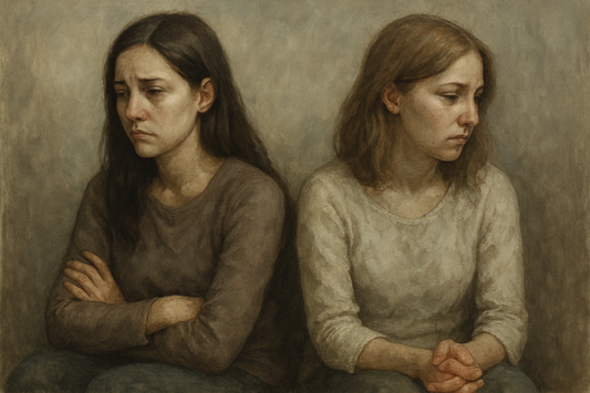 two former friends looking away from one another since their own growht has outgrown their relationship