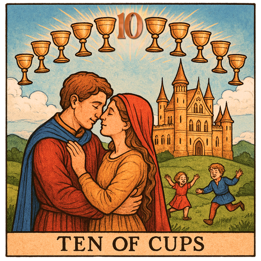 🌟 The Truth and Meaning of the Ten of Cups in Love and in Career