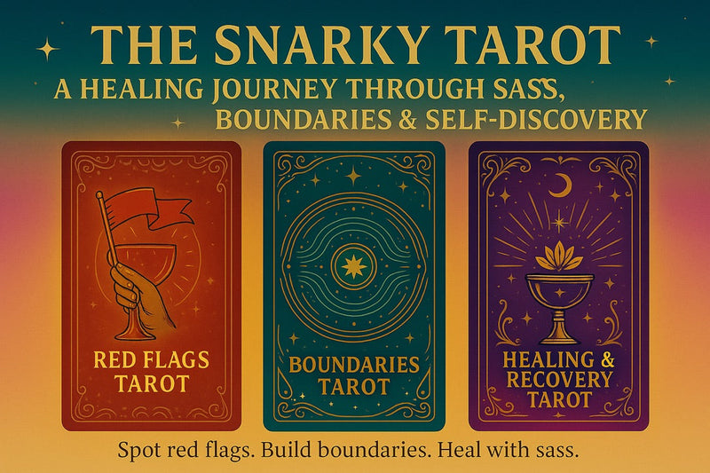 Oracle, Self-Help and Tarot Decks by Leah Quinn