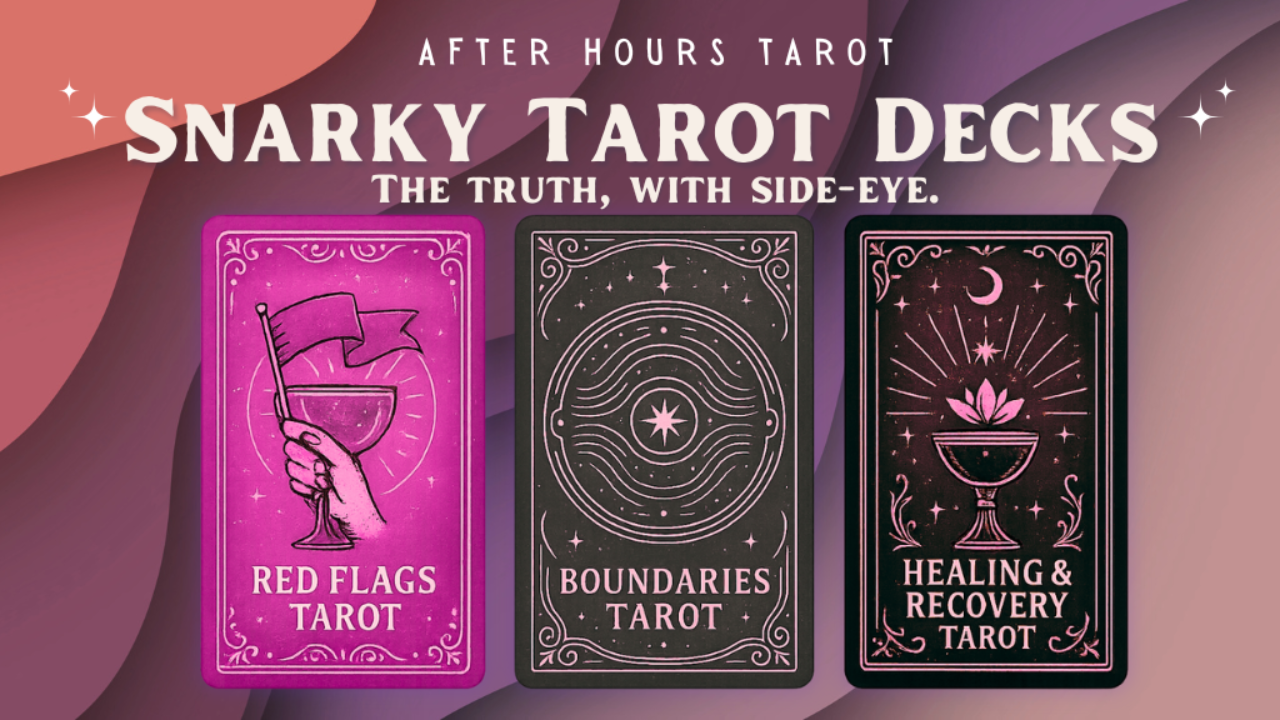 Oracle, Self-Help and Tarot Decks by Leah Quinn