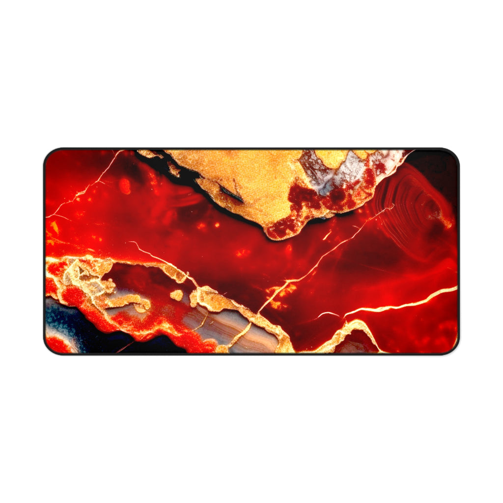 Jasper Crystal Desk Mat — Extra Large Mouse Pad for Tarot Readings