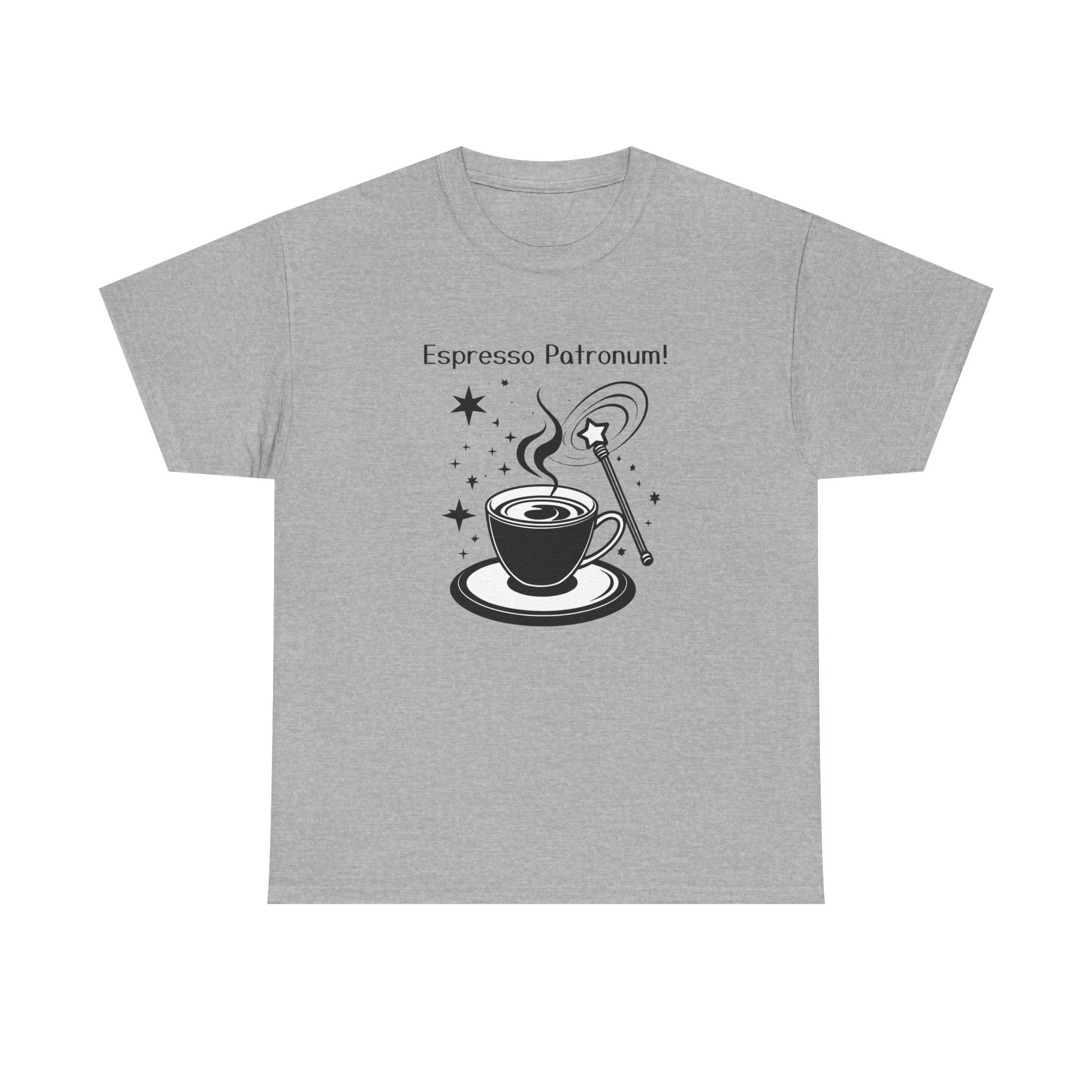 Unisex Tee Espresso Patronum Magical Spell for Coffee Shirt