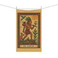 El Loco - The Fool Tarot Card Kitchen Tea Towel — Aztec Inspired by Leah Quinn Design©