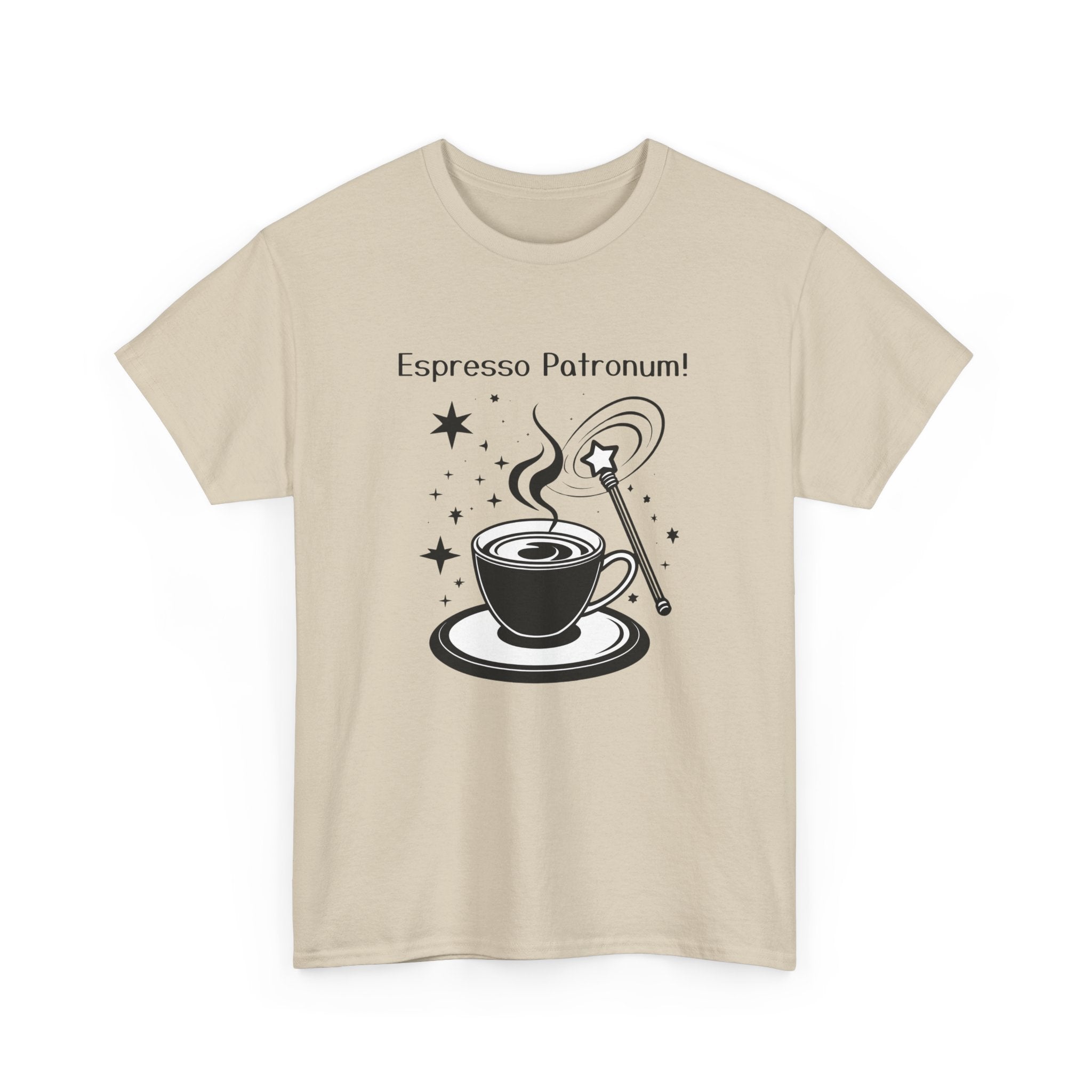 Unisex Tee Espresso Patronum Magical Spell for Coffee Shirt