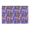 Kitschy Tiki Grape Area Rug — Distressed Ornamental Accent Rug for Living Room, She-Sheds & Man Caves