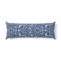 Vintage Brocade in Blue Farmhouse Body Pillow — Support Cushion