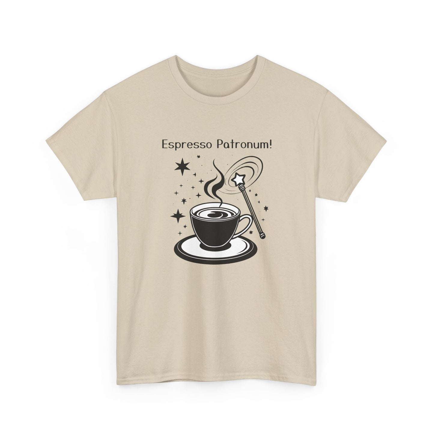 Unisex Tee Espresso Patronum Magical Spell for Coffee Shirt