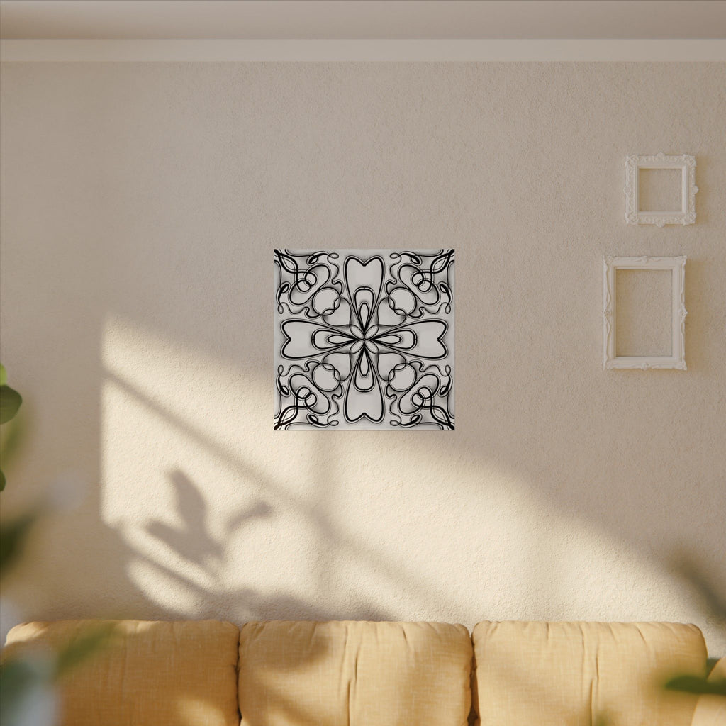 Boho Design Number 2 Coloring Poster on Fine Textured Watercolor Matte Print - Make Your Coloring Pages Stand Out!