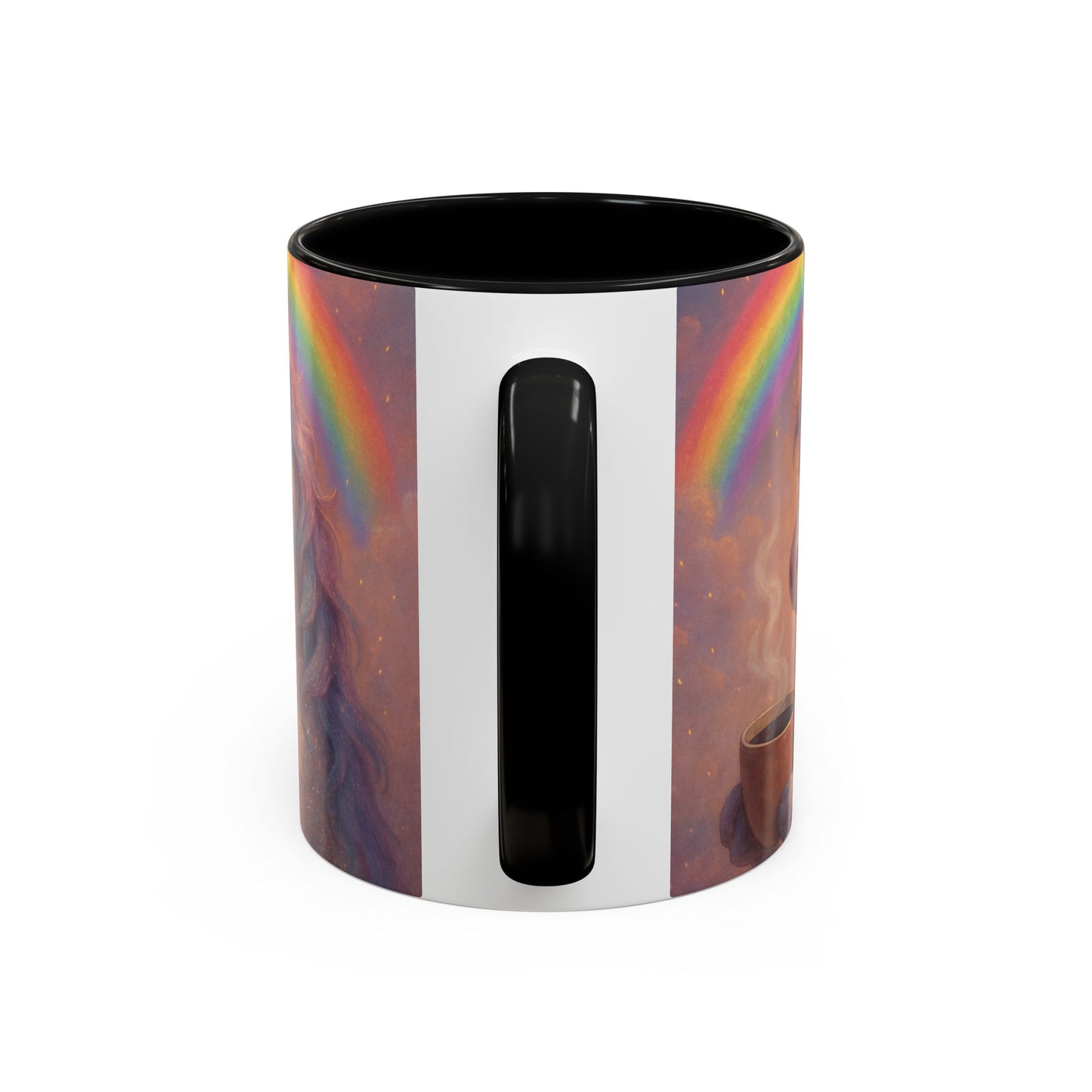 Coffee Mug - Calm Unicorn Morning Coffee Illustration