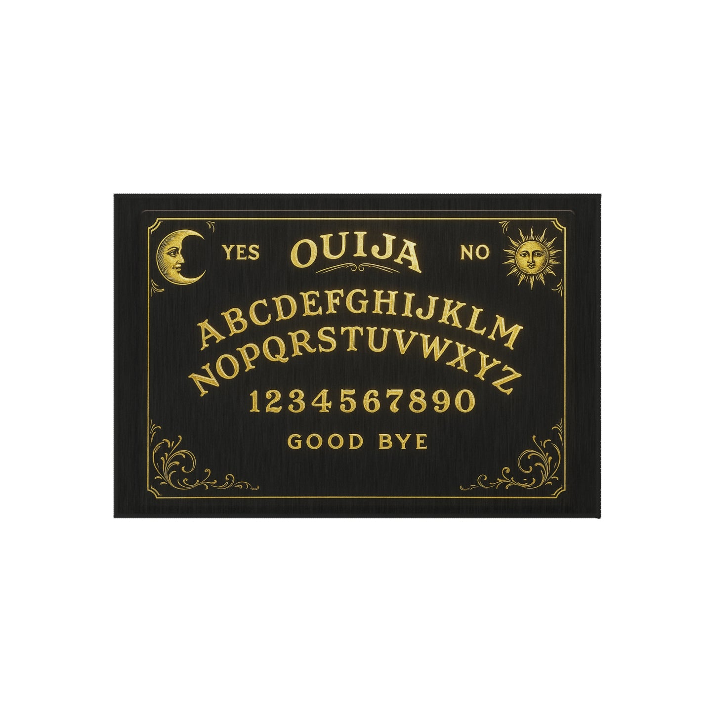 Mystical Ouija Board Outdoor Rug, Bohemian Decor, Patio Mat, Garden Accent, Witchy Home, Halloween Decor