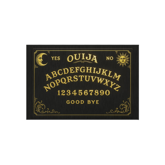 Mystical Ouija Board Outdoor Rug, Bohemian Decor, Patio Mat, Garden Accent, Witchy Home, Halloween Decor