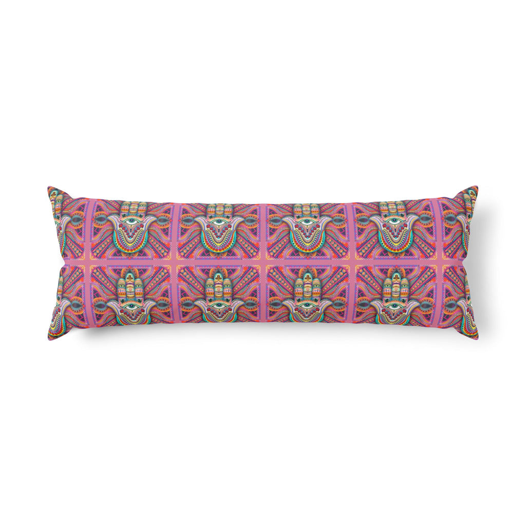 'Hamsa Number 3' Body Pillow — Support Cushion