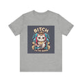 Pug Queen Tee — "Bitch, I'm the Queen" Funny Pug Dog Illustration