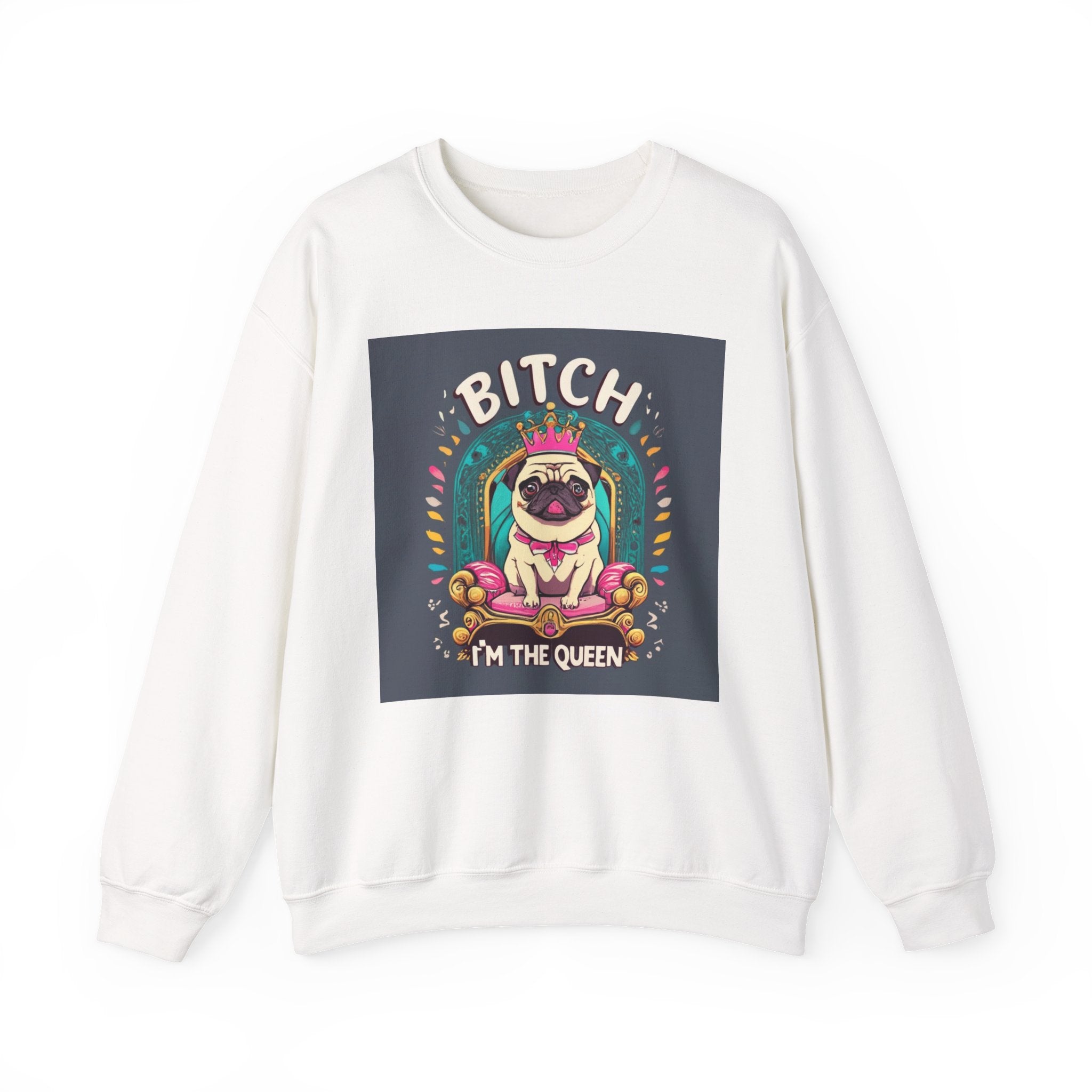 Pug Crewneck Sweatshirt - Cute and Funny Dog Lover Gift