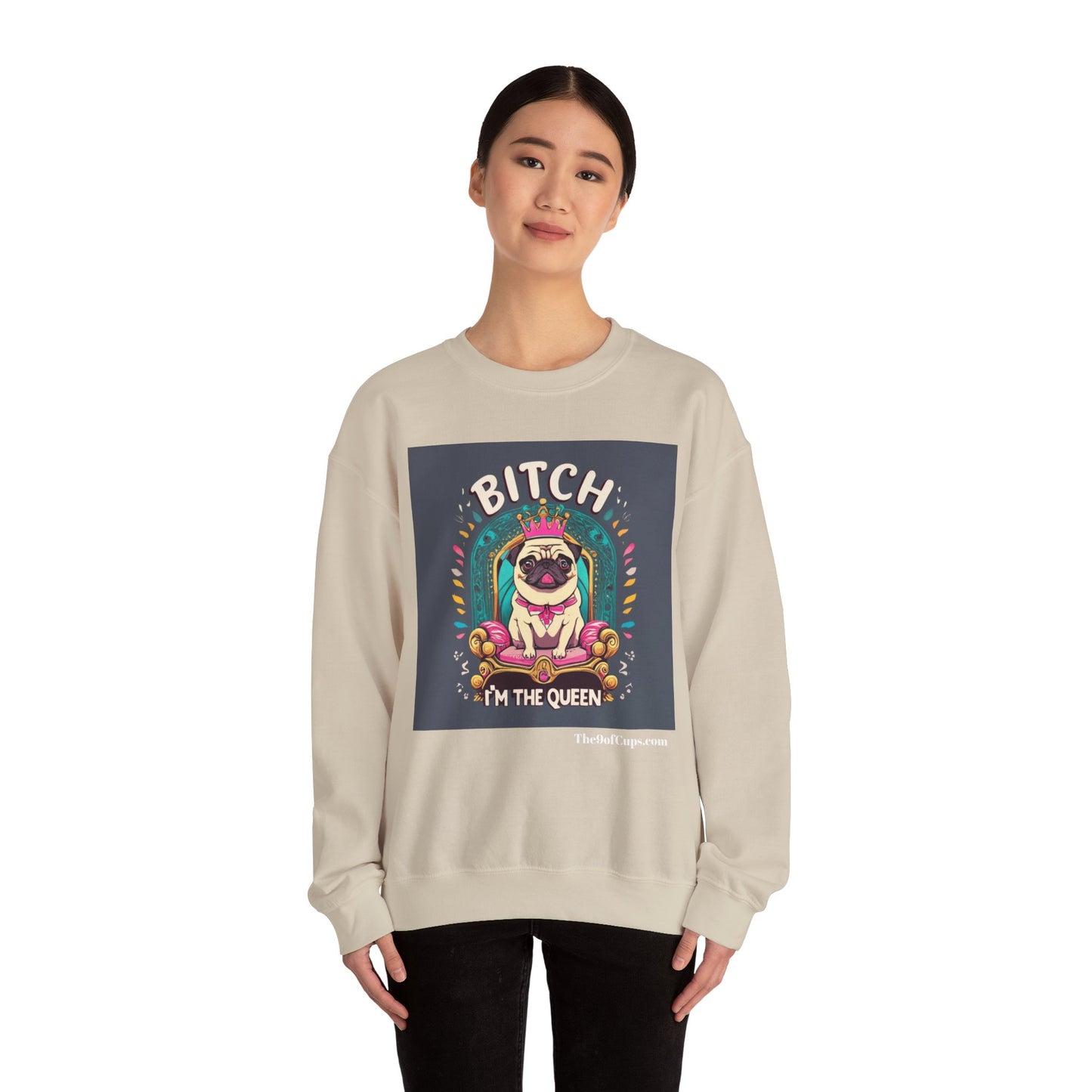 Pug Crewneck Sweatshirt - Cute and Funny Dog Lover Gift