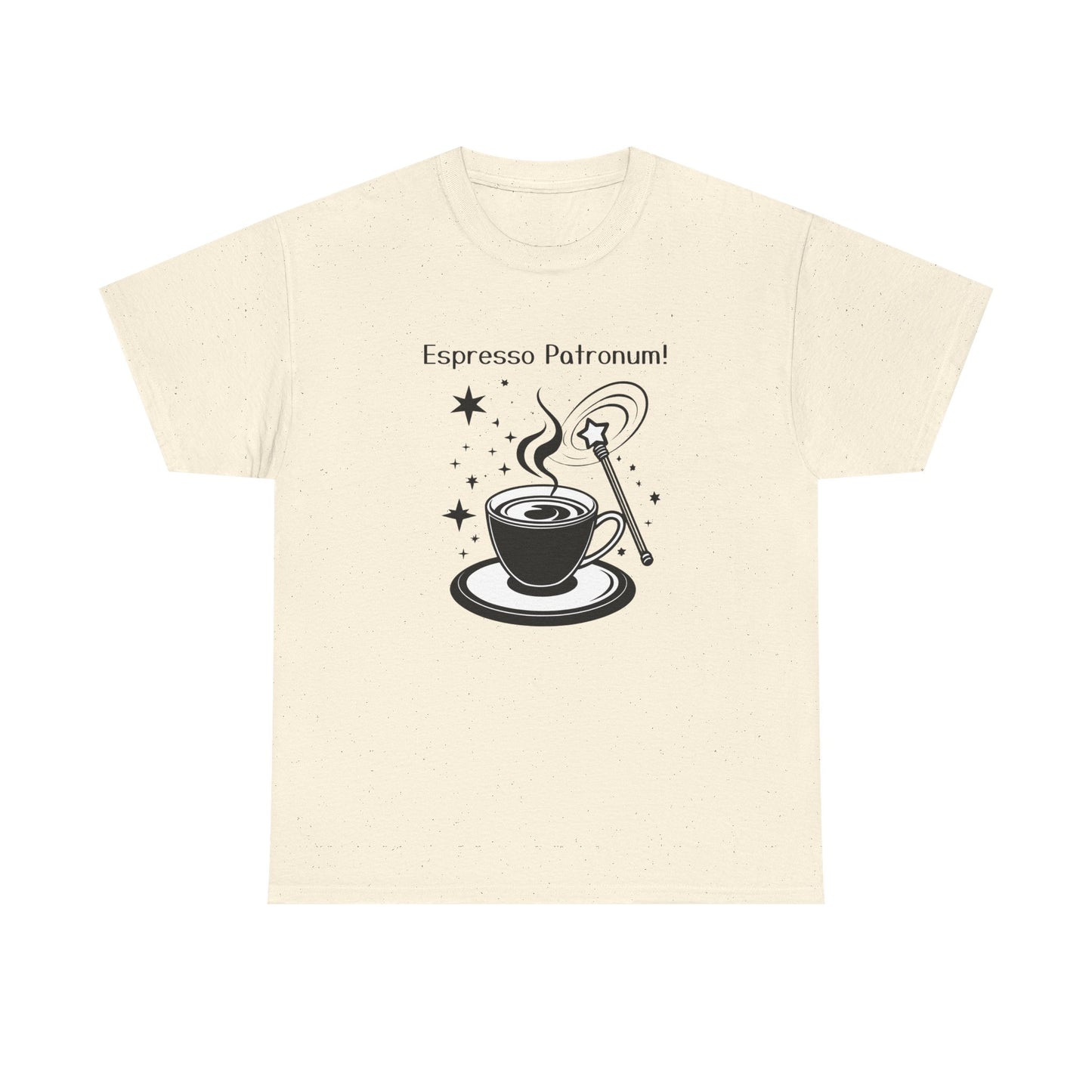 Unisex Tee Espresso Patronum Magical Spell for Coffee Shirt