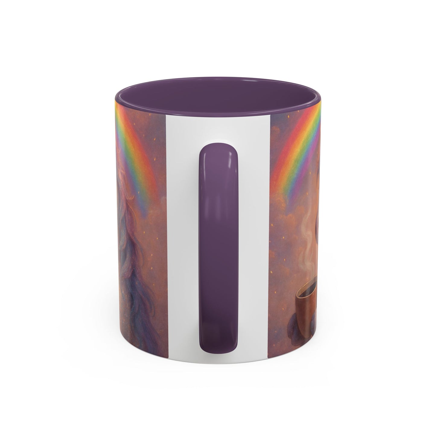 Coffee Mug - Calm Unicorn Morning Coffee Illustration