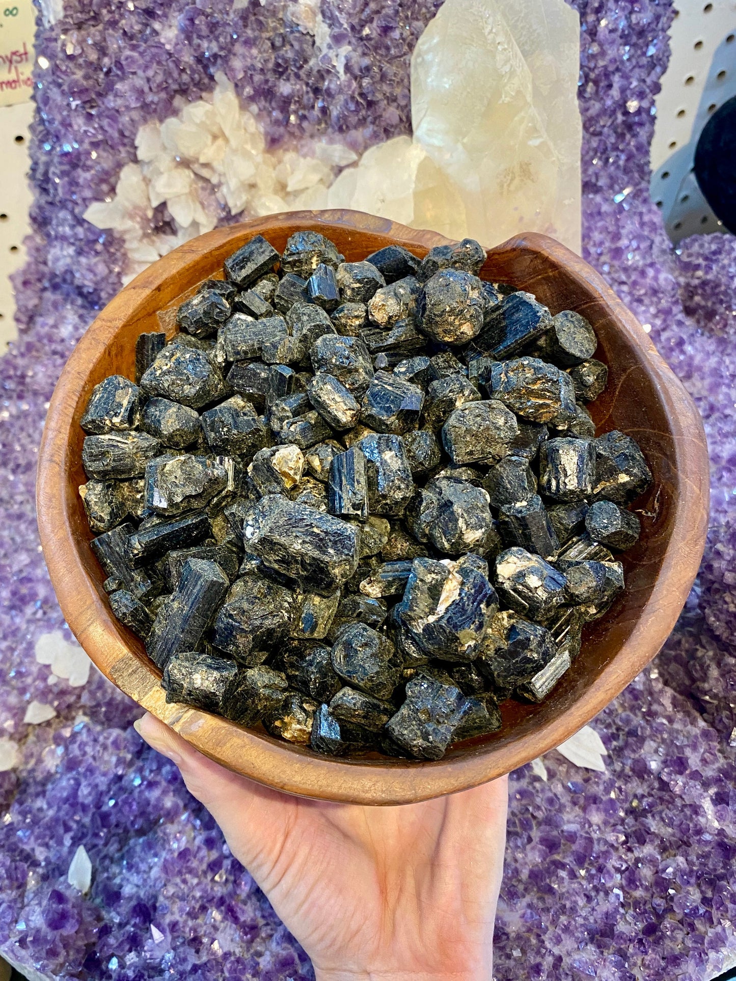 Black Tourmaline Raw Chunks