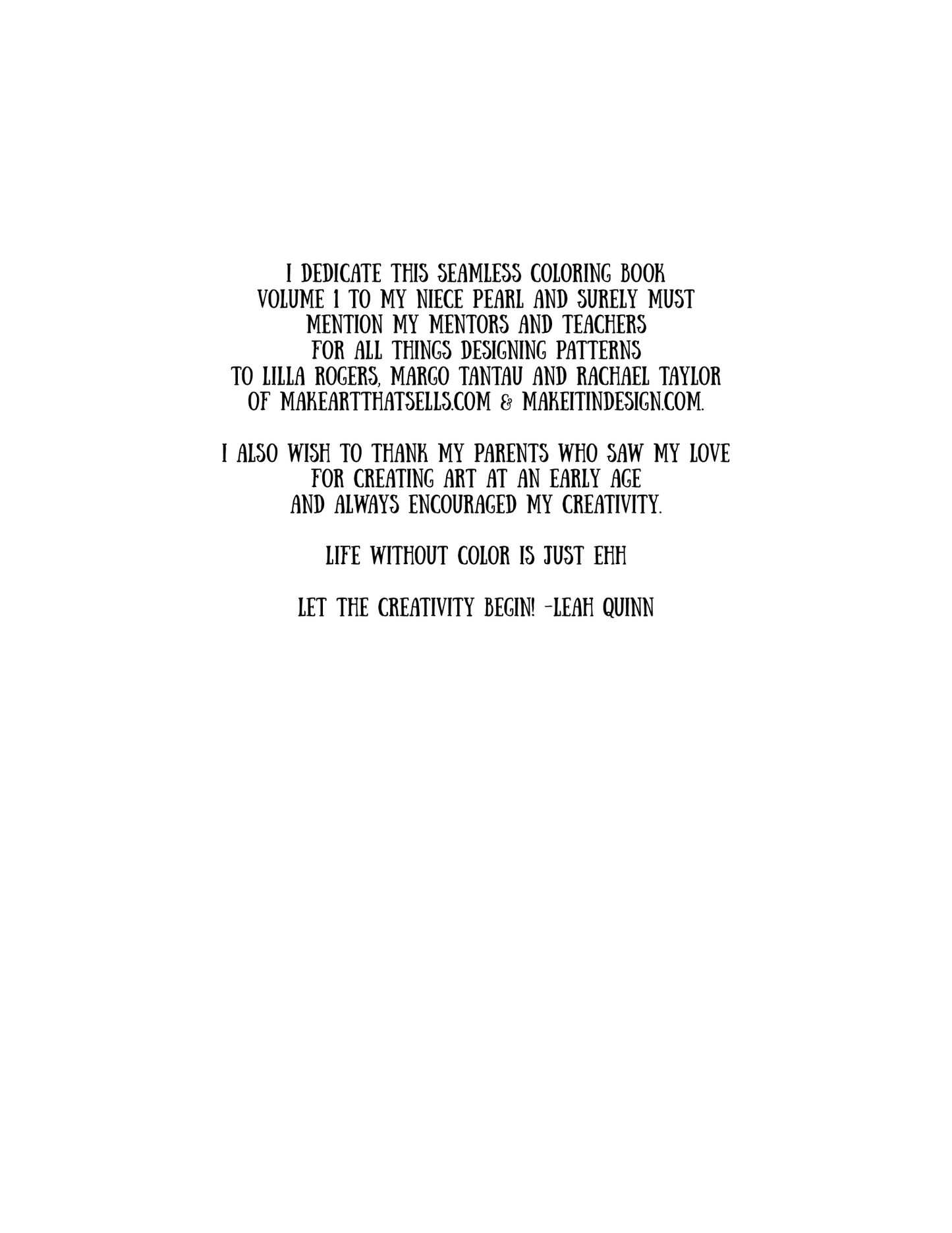 The 9 of Cups: 52 Weeks of Pattern Coloring Vol. 1 — Printable & Print-Ready Designs