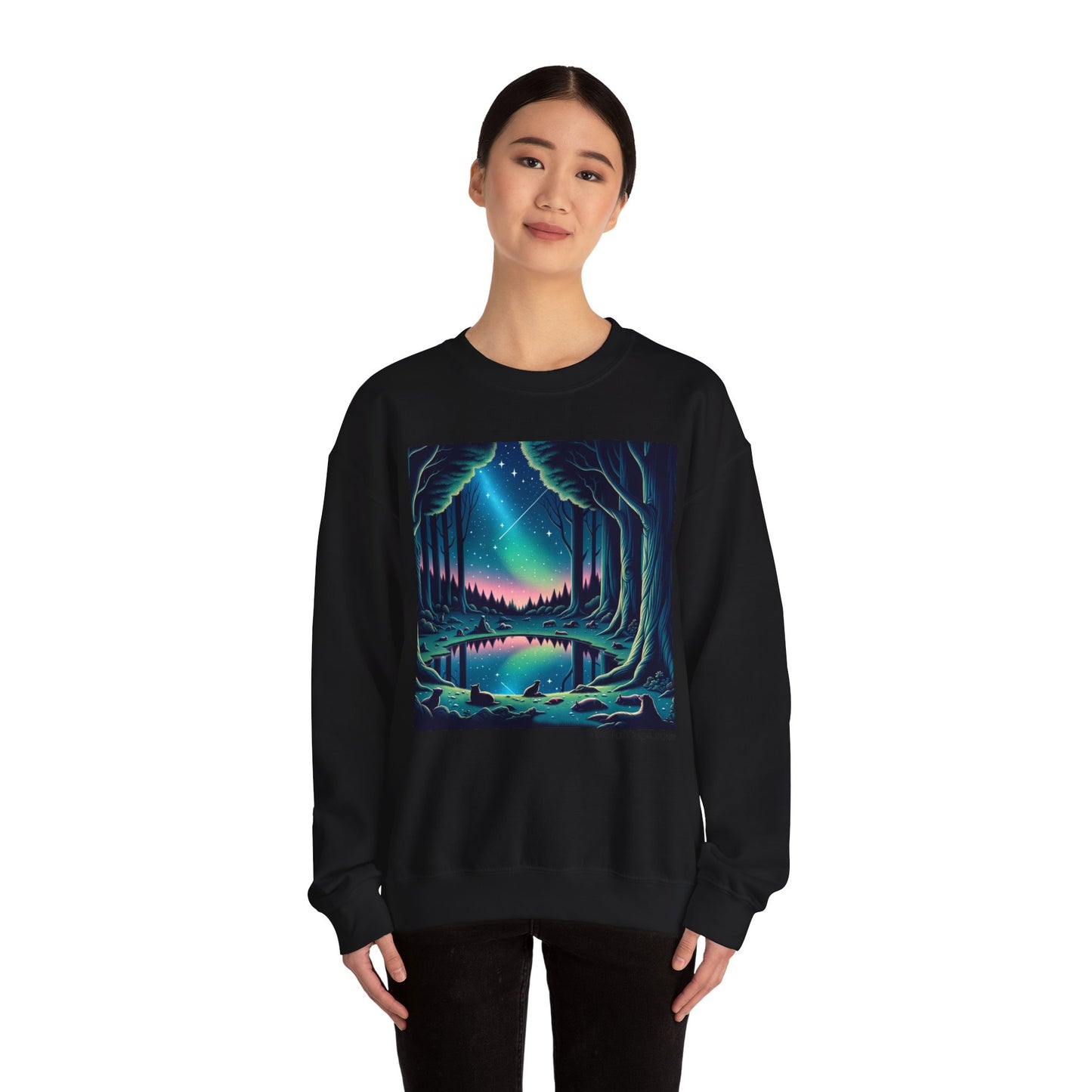 Beavers at Night Unisex Sweatshirt