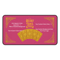 Custom Gold Glitter Desk Mat — Extra Large 12x22 Mouse Pad with Your Company Logo