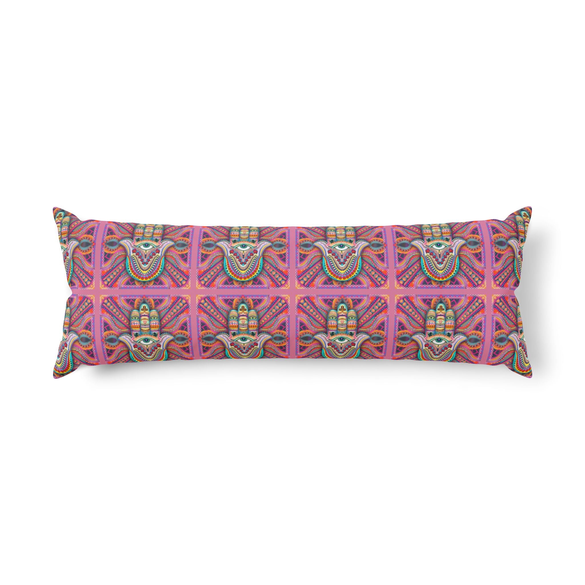 'Hamsa Number 3' Body Pillow — Support Cushion