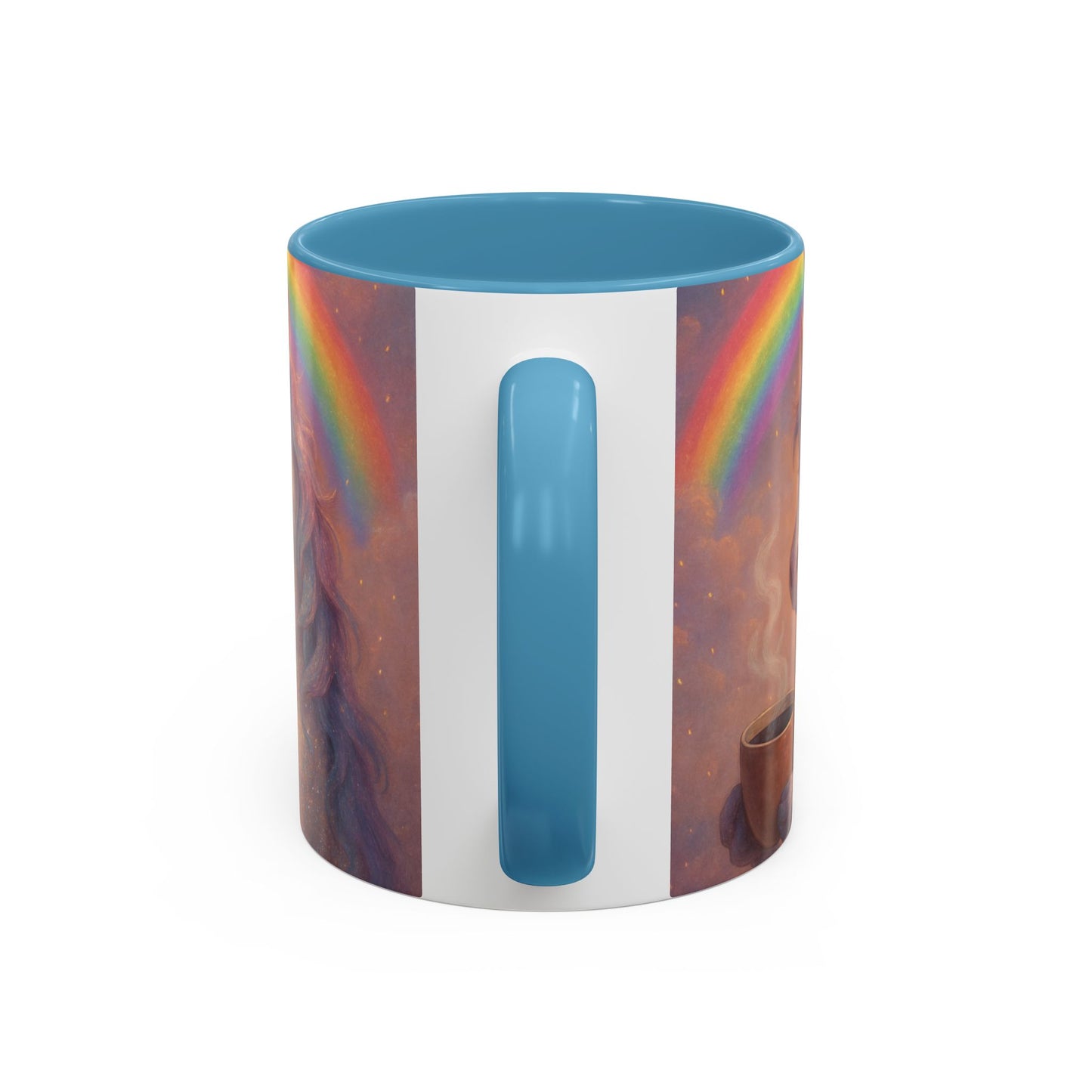Coffee Mug - Calm Unicorn Morning Coffee Illustration