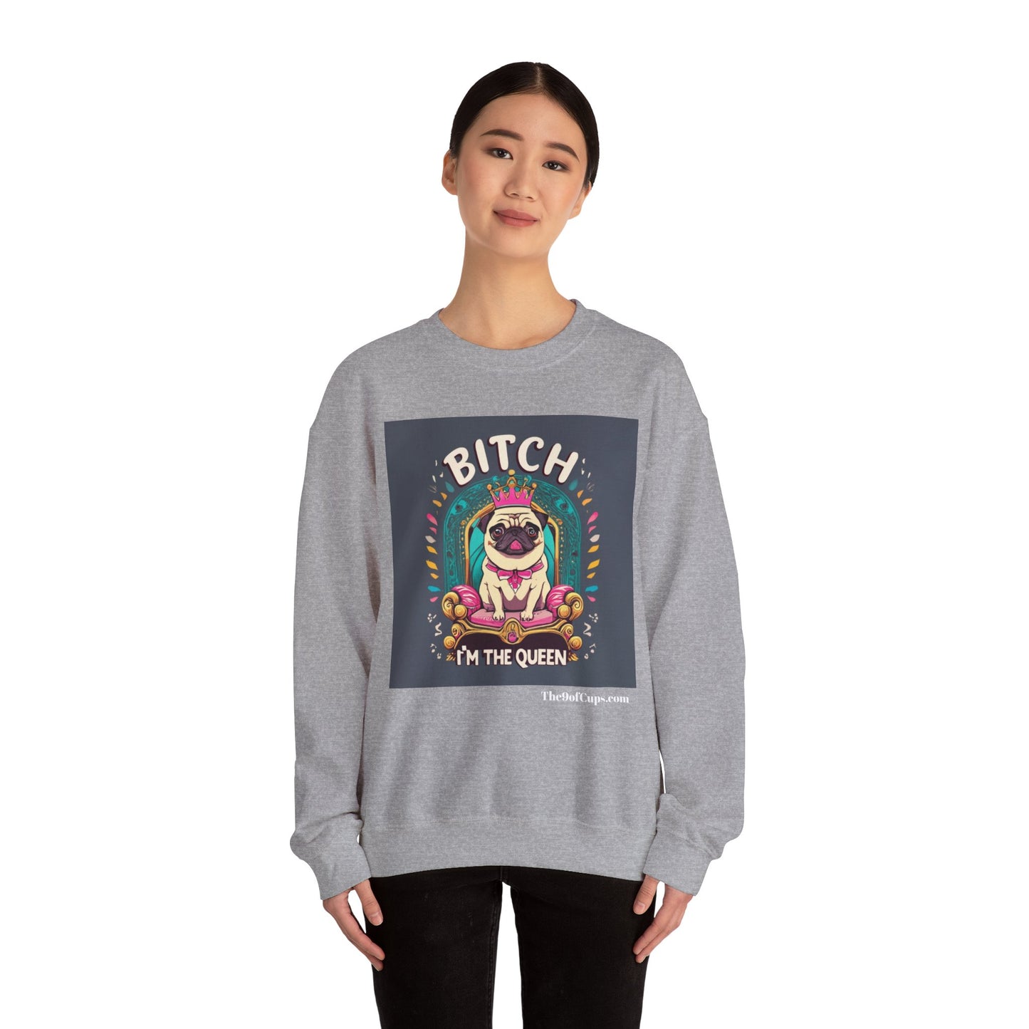 Pug Crewneck Sweatshirt - Cute and Funny Dog Lover Gift