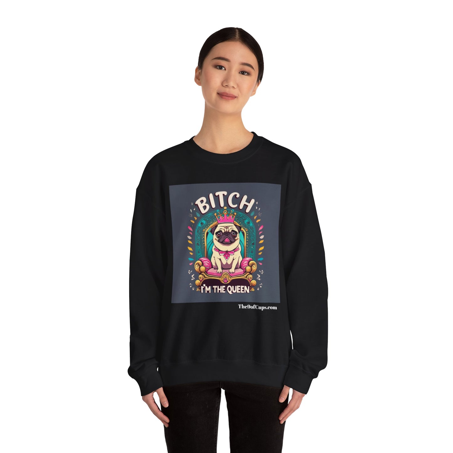 Pug Crewneck Sweatshirt - Cute and Funny Dog Lover Gift