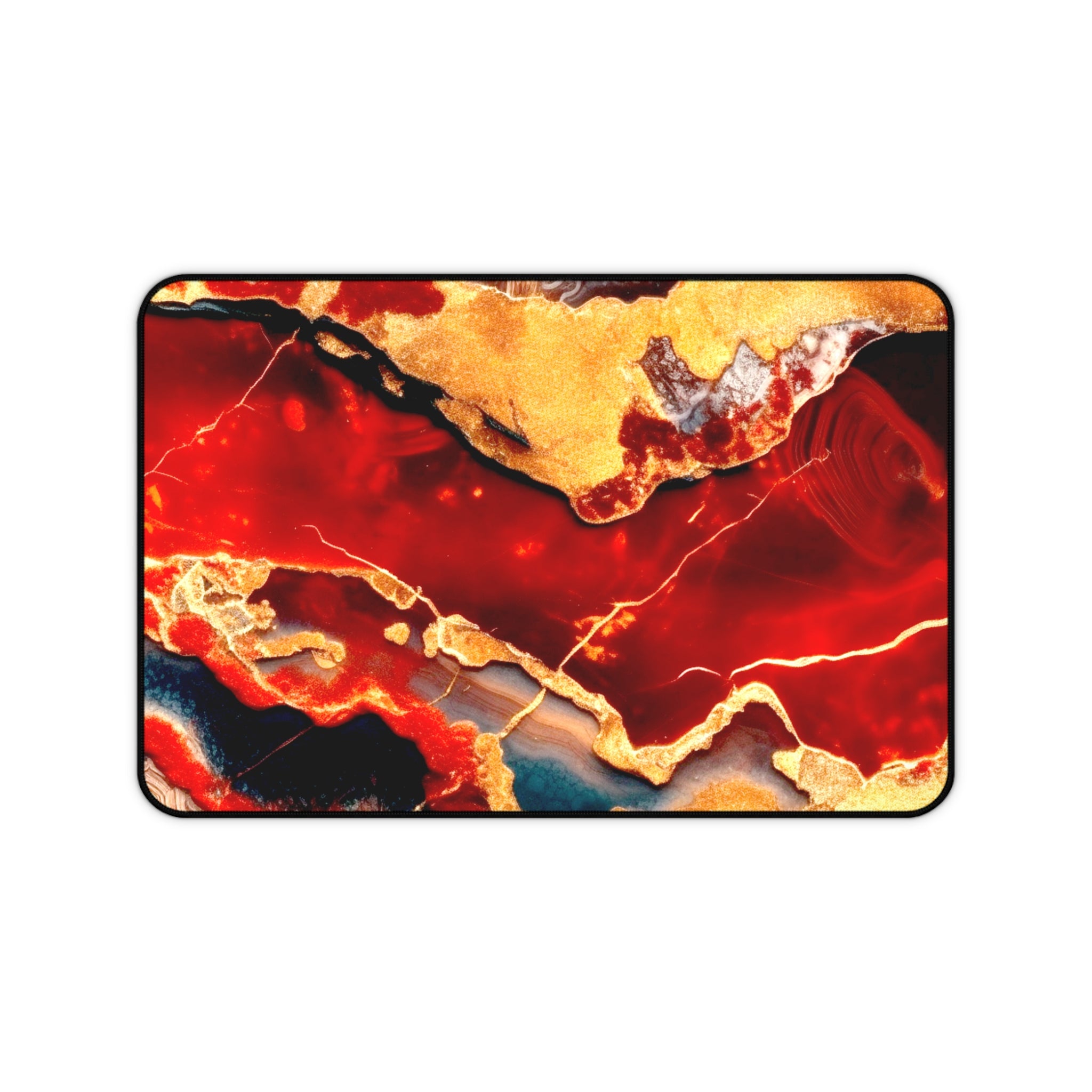 Jasper Crystal Desk Mat — Extra Large Mouse Pad for Tarot Readings