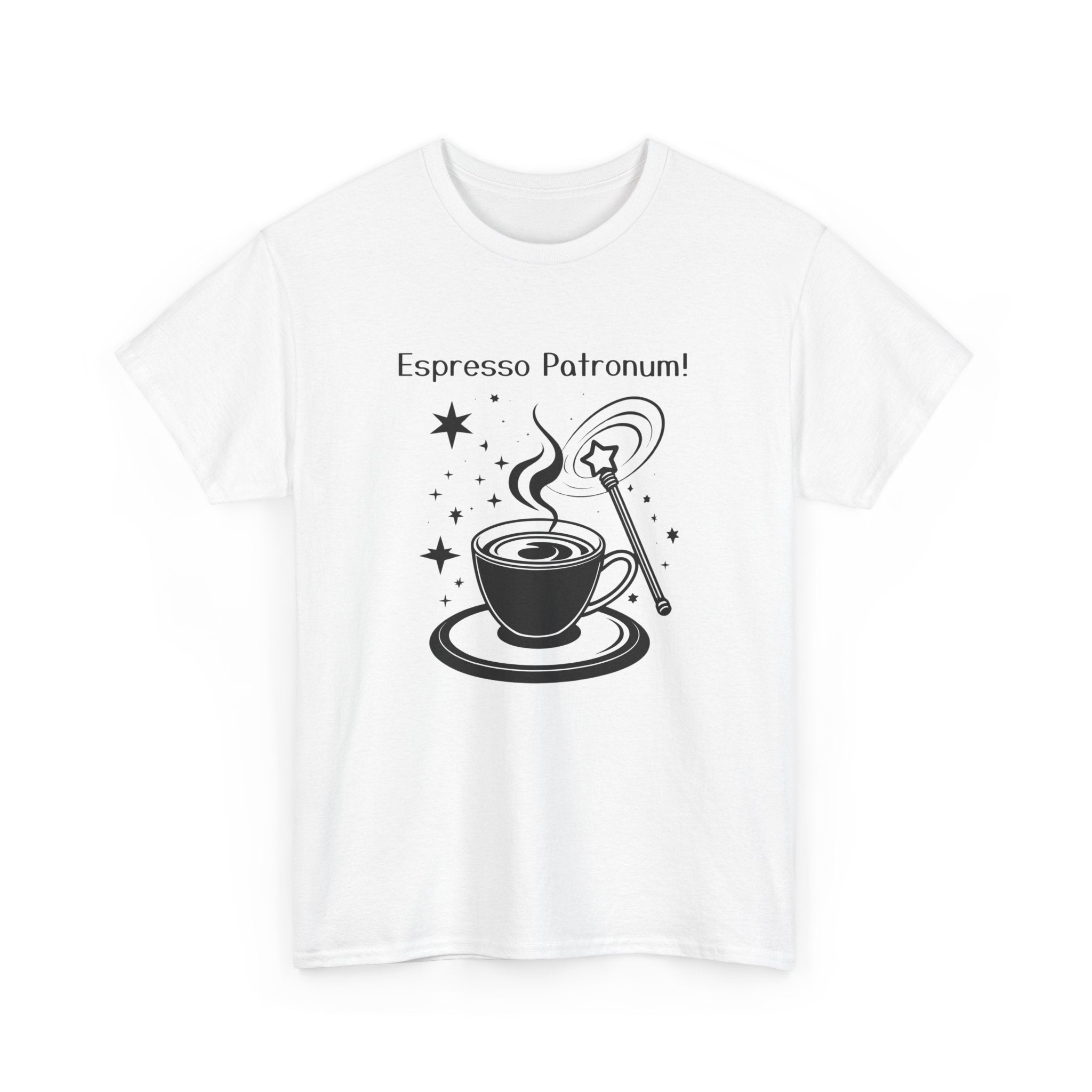 Unisex Tee Espresso Patronum Magical Spell for Coffee Shirt