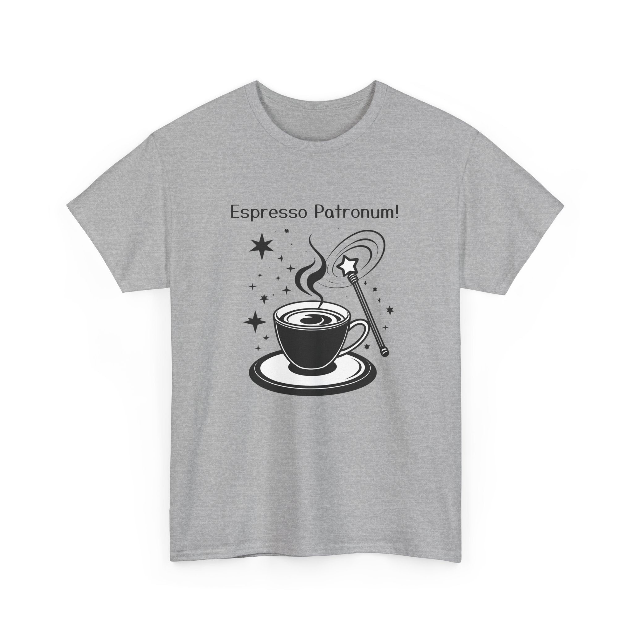 Unisex Tee Espresso Patronum Magical Spell for Coffee Shirt