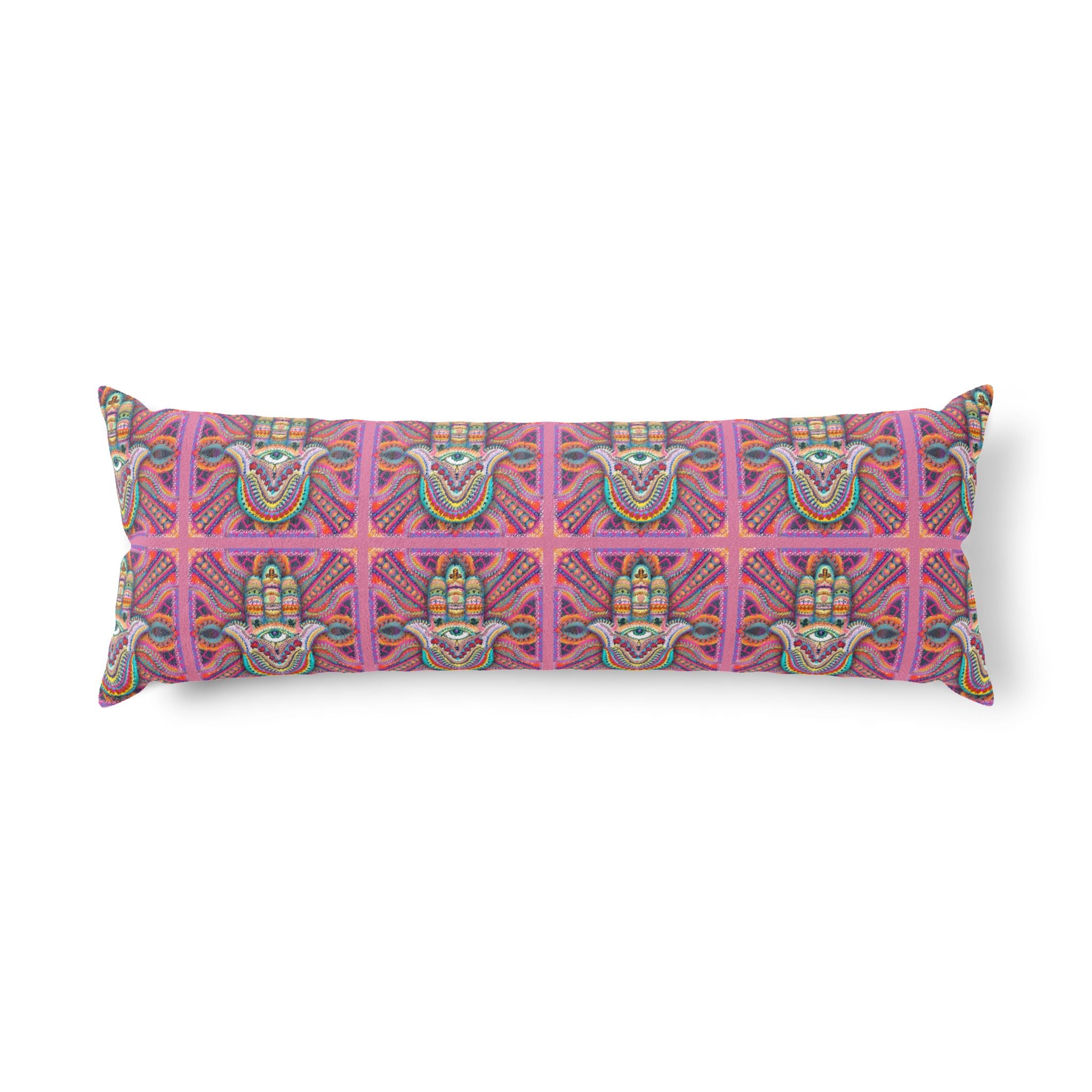 'Hamsa Number 3' Body Pillow — Support Cushion