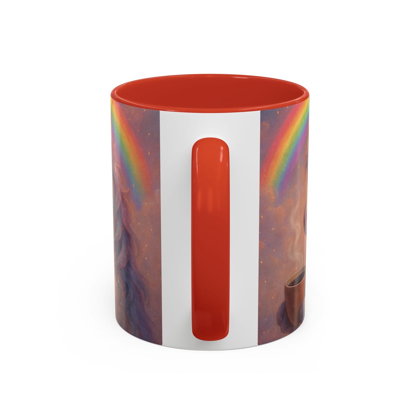 Coffee Mug - Calm Unicorn Morning Coffee Illustration