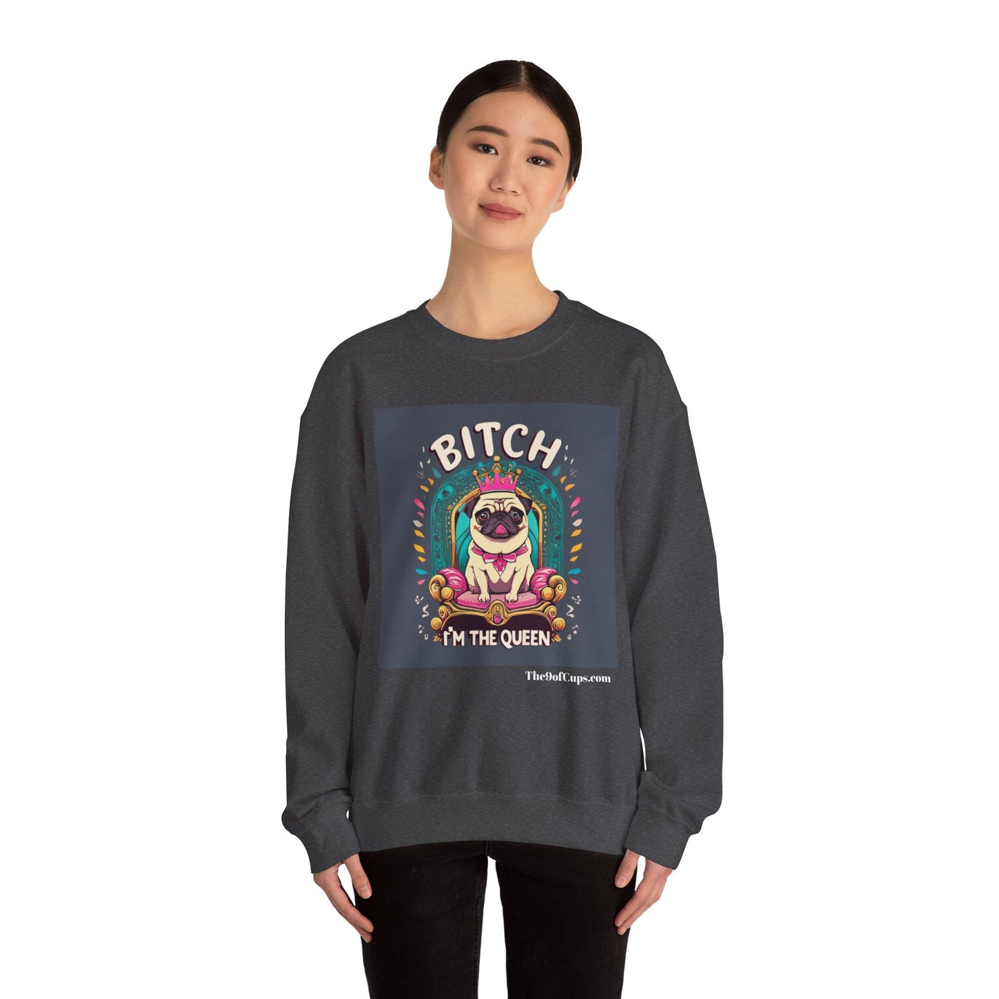Pug Crewneck Sweatshirt - Cute and Funny Dog Lover Gift