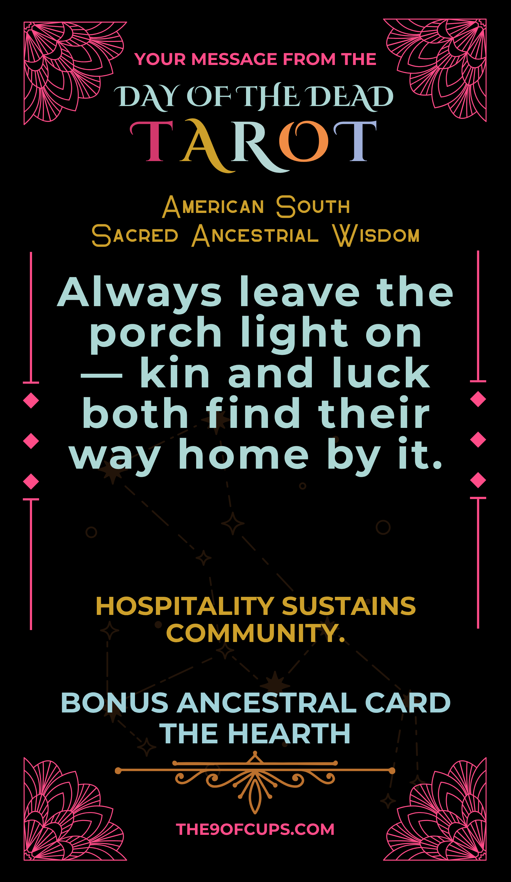 Day of the Dead Tarot Deck — Sacral Ancestral Wisdom