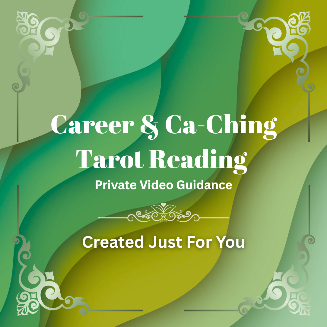 Career & Ca-Ching Tarot Reading – Private Video Guidance