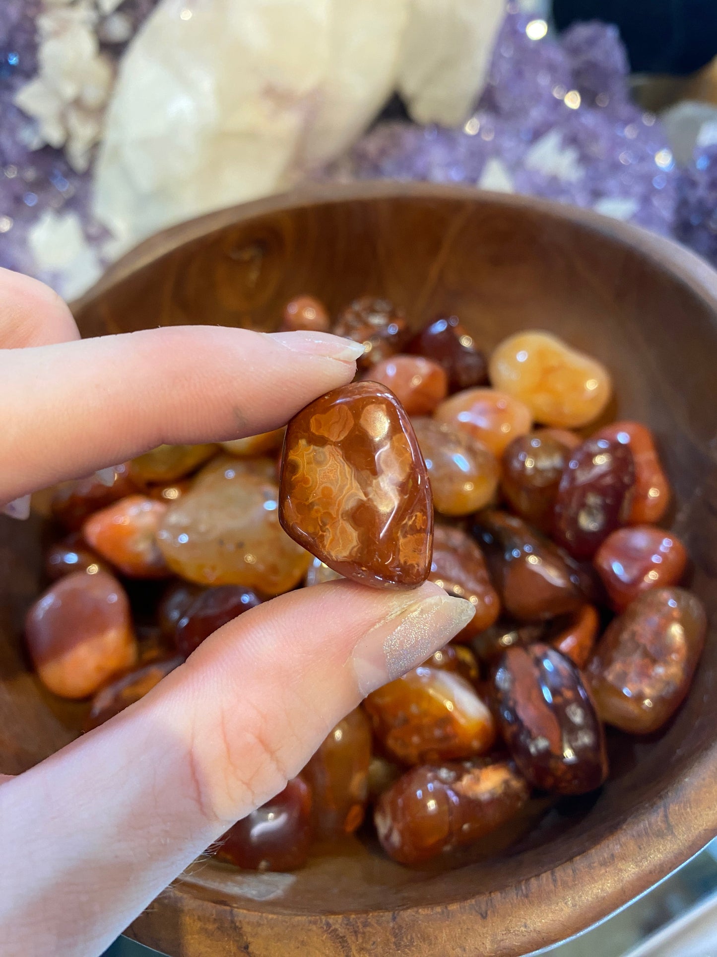 Carnelian Tumbled Stone
