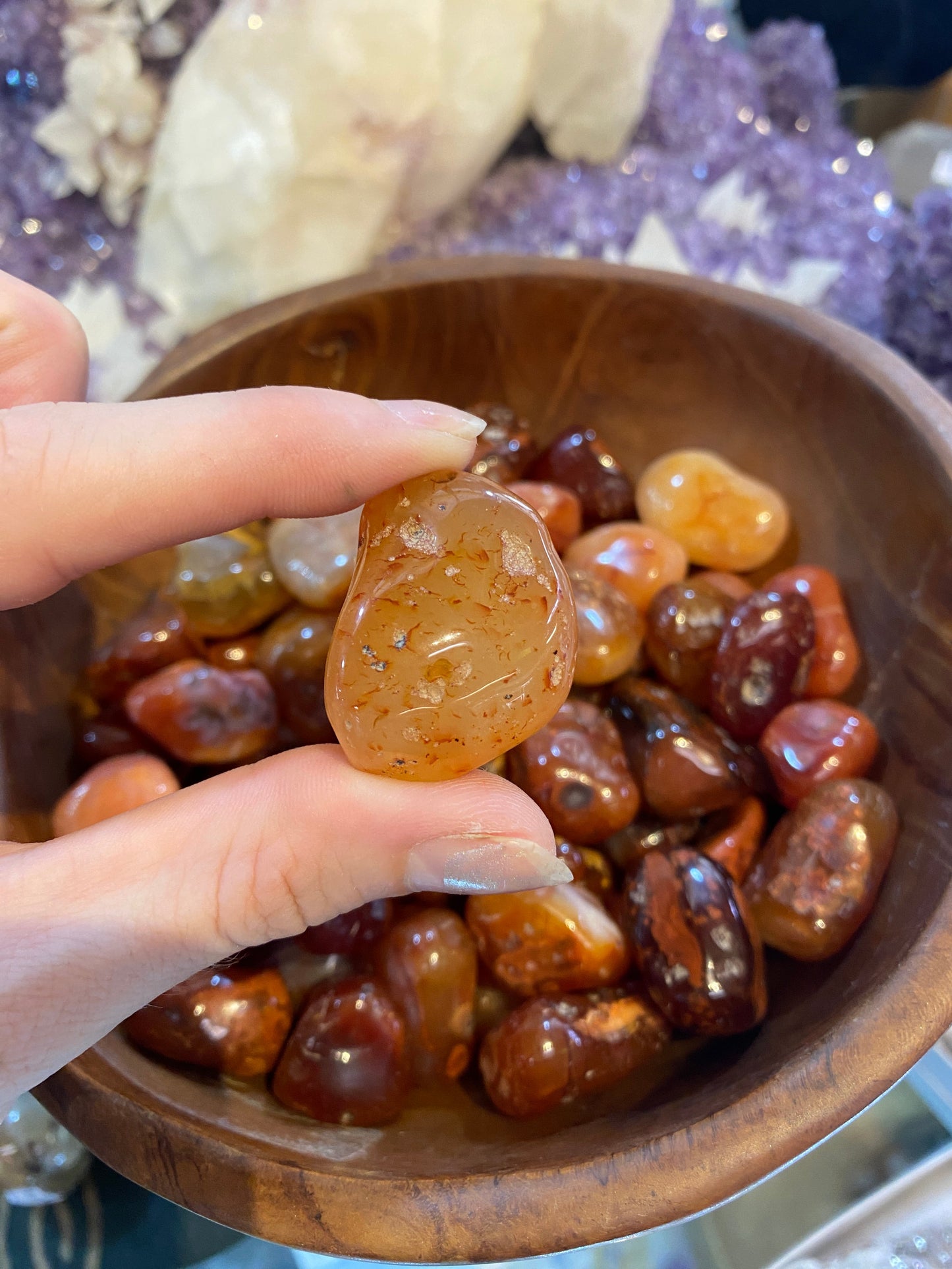 Carnelian Tumbled Stone