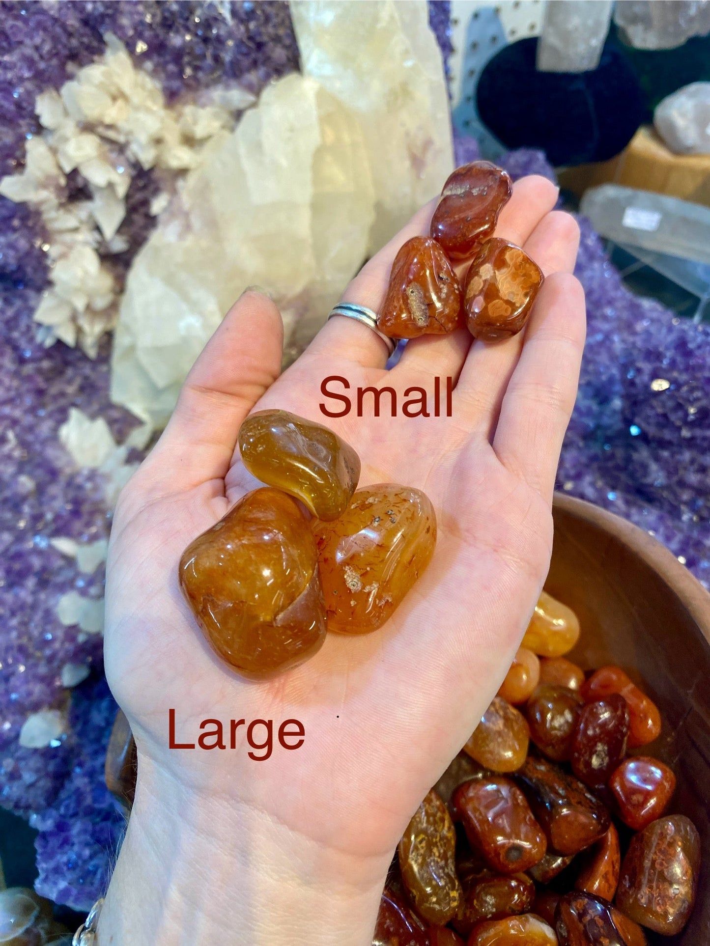 Carnelian Tumbled Stone