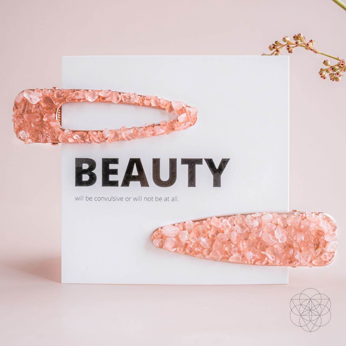 Eternal Empowerment 2-Piece Hair Clips Set