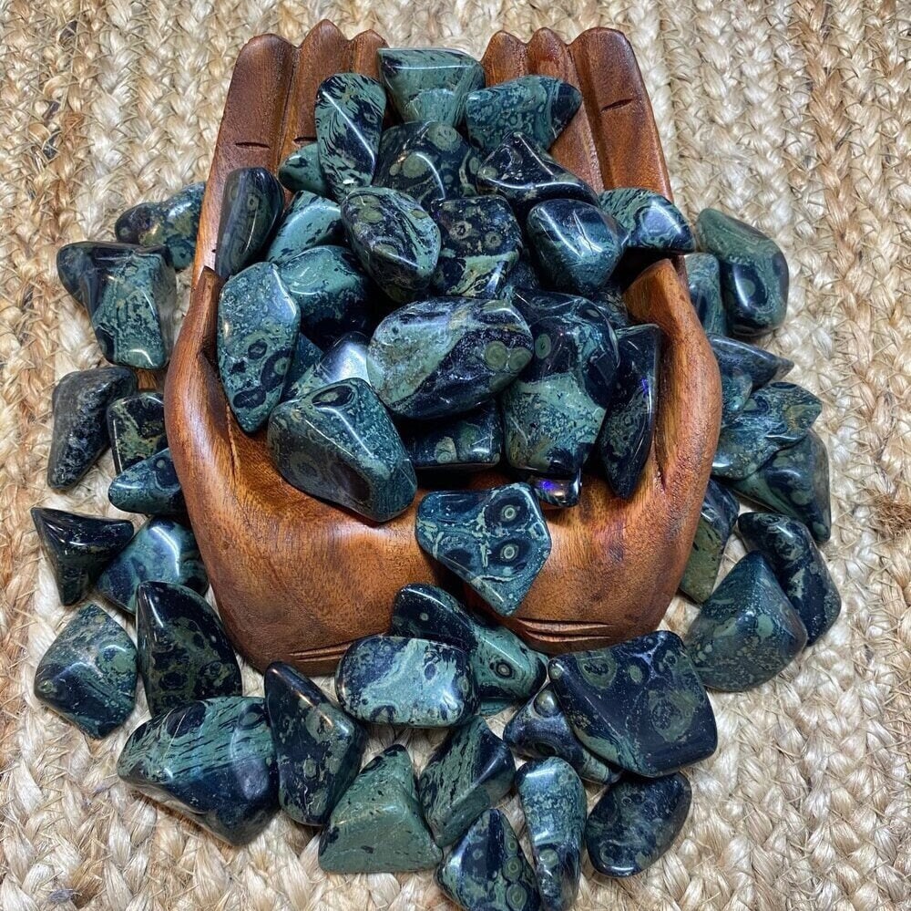 Kambaba Jasper Tumbled Stone