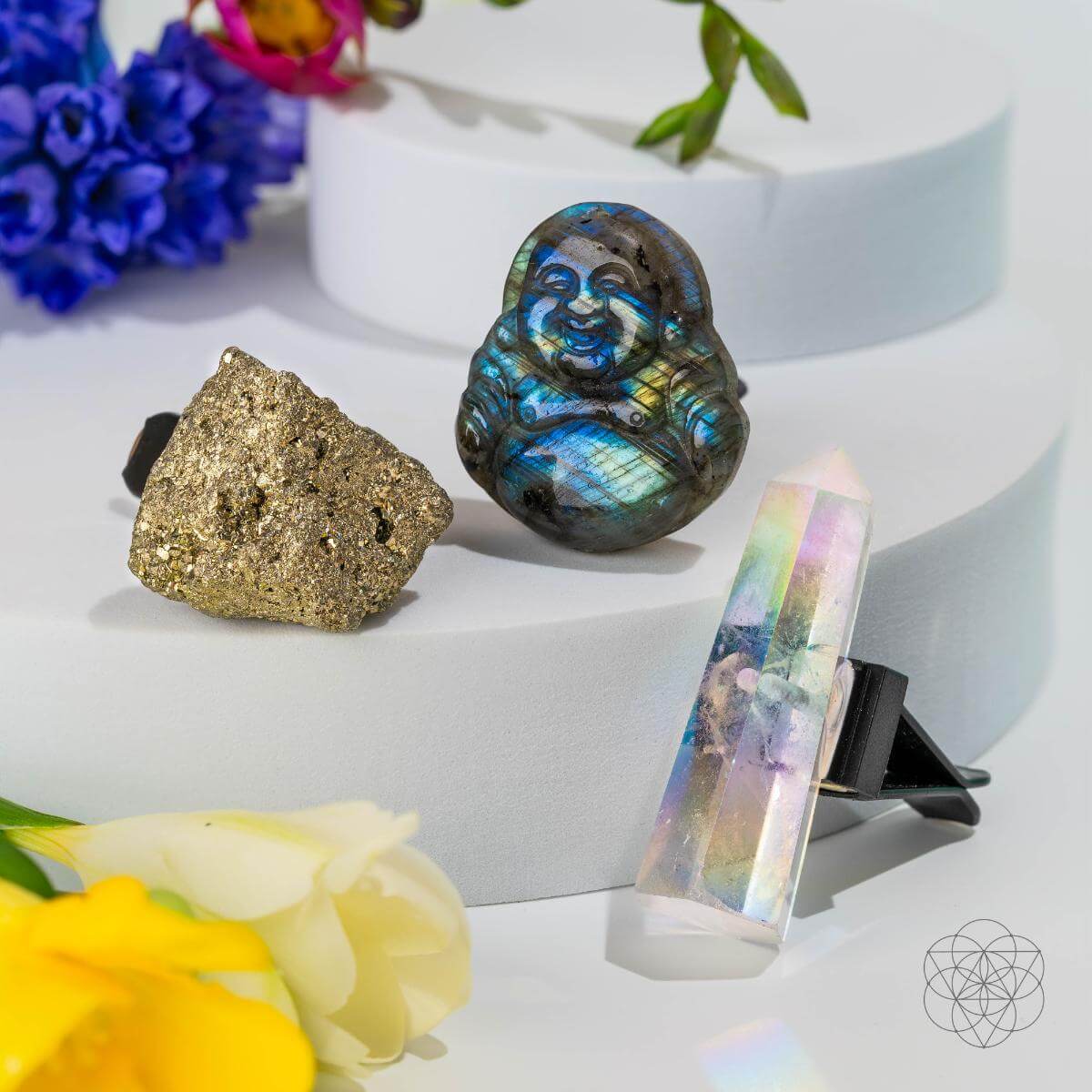 Joyous Traveler - Floating Crystal Car Kit