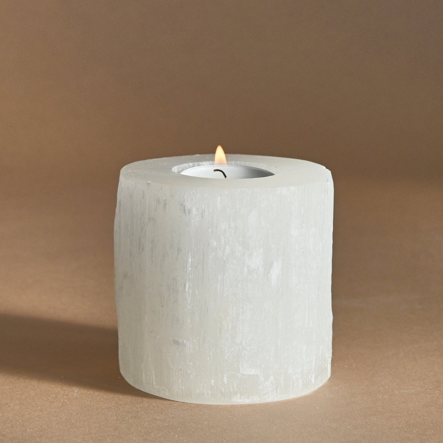 Illuminate - Selenite Candle Holder