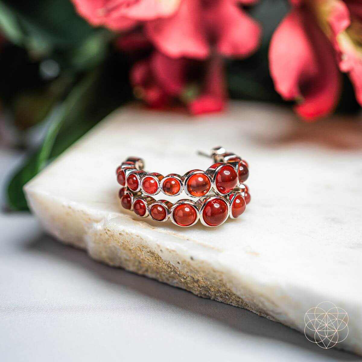 Rising Phoenix: Carnelian Earrings of Ambition